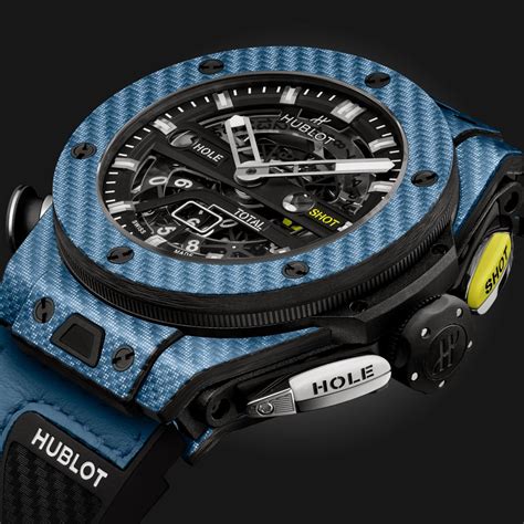 hublot golf watch blue